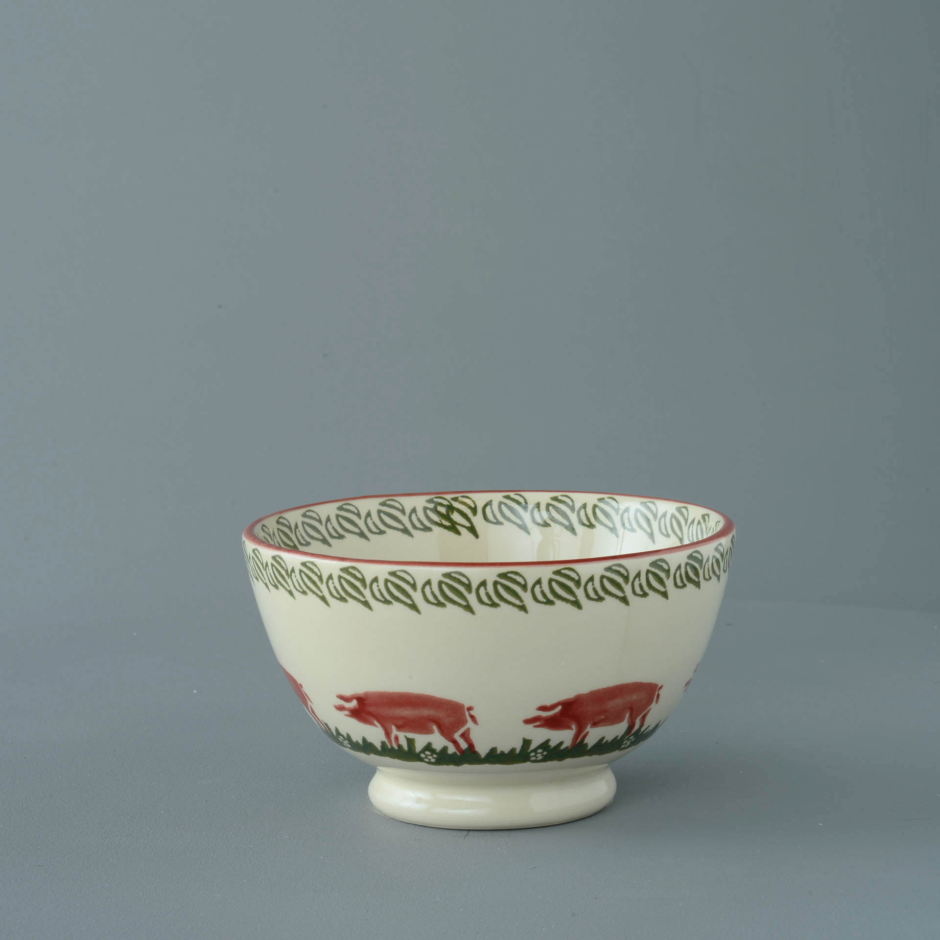 Pink Pig Bowl - Soup Size