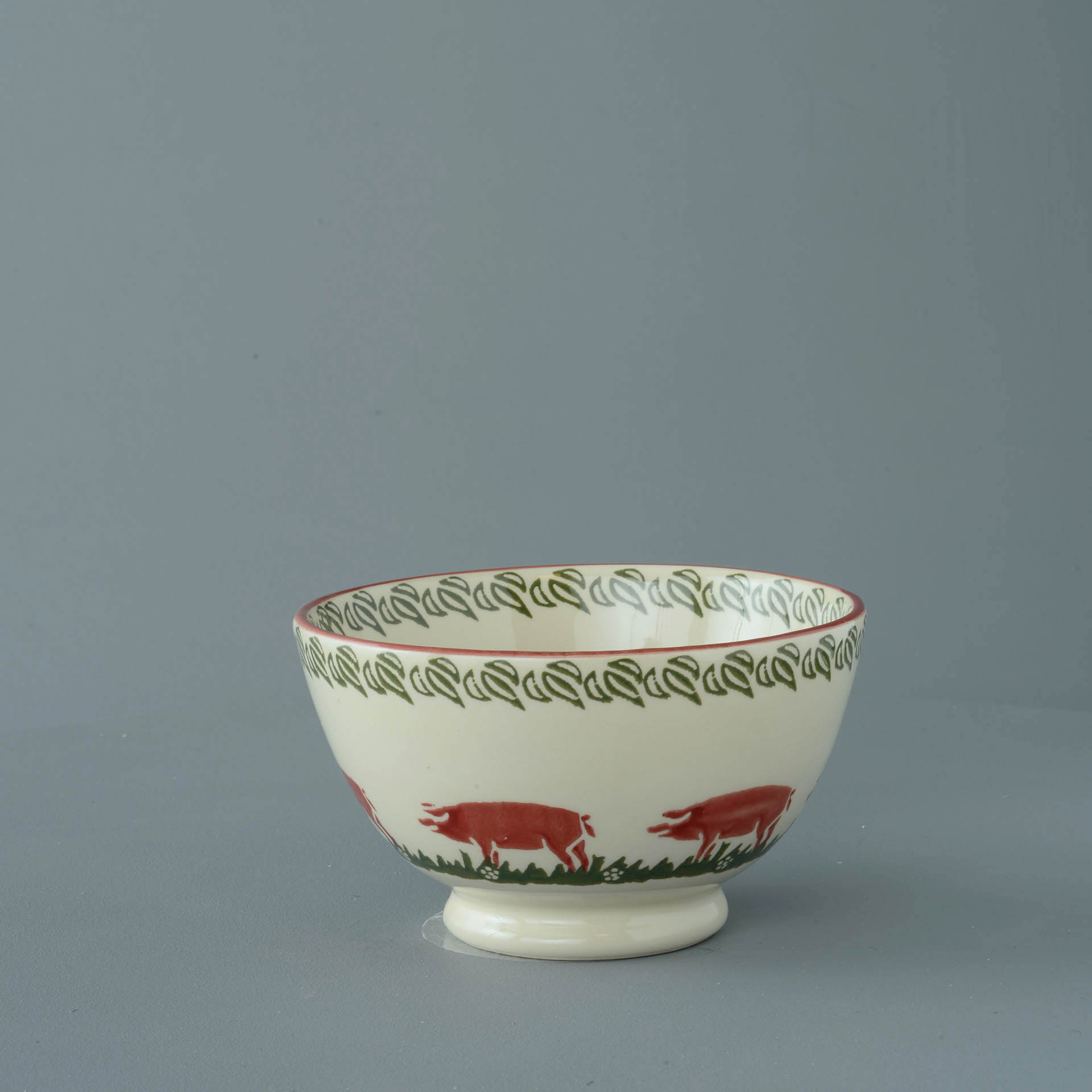Pink Pig Bowl - Soup Size