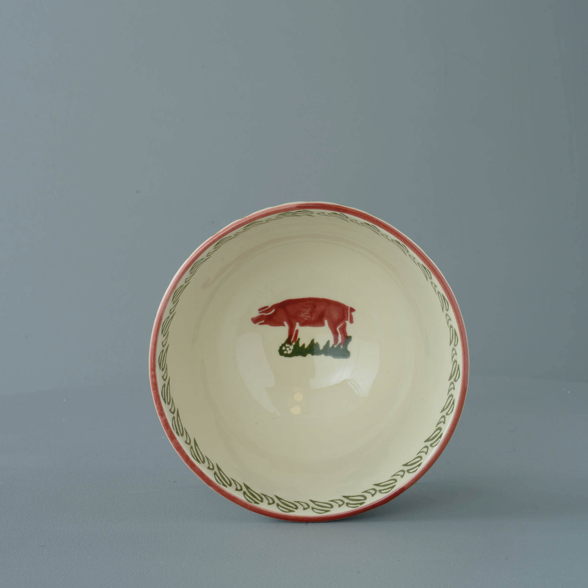 Pink Pig Bowl - Soup Size