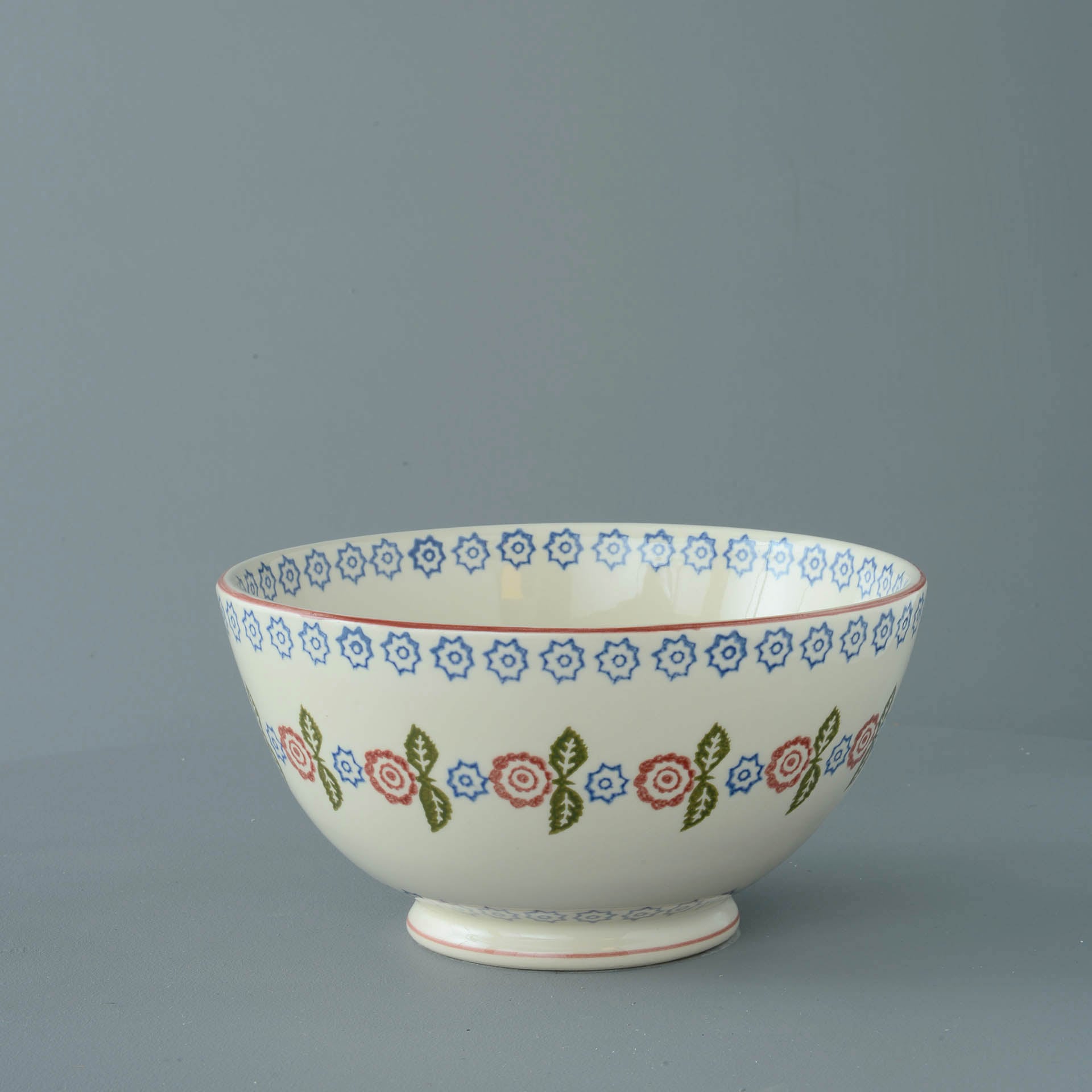 Victorian Floral Bowl - Serving