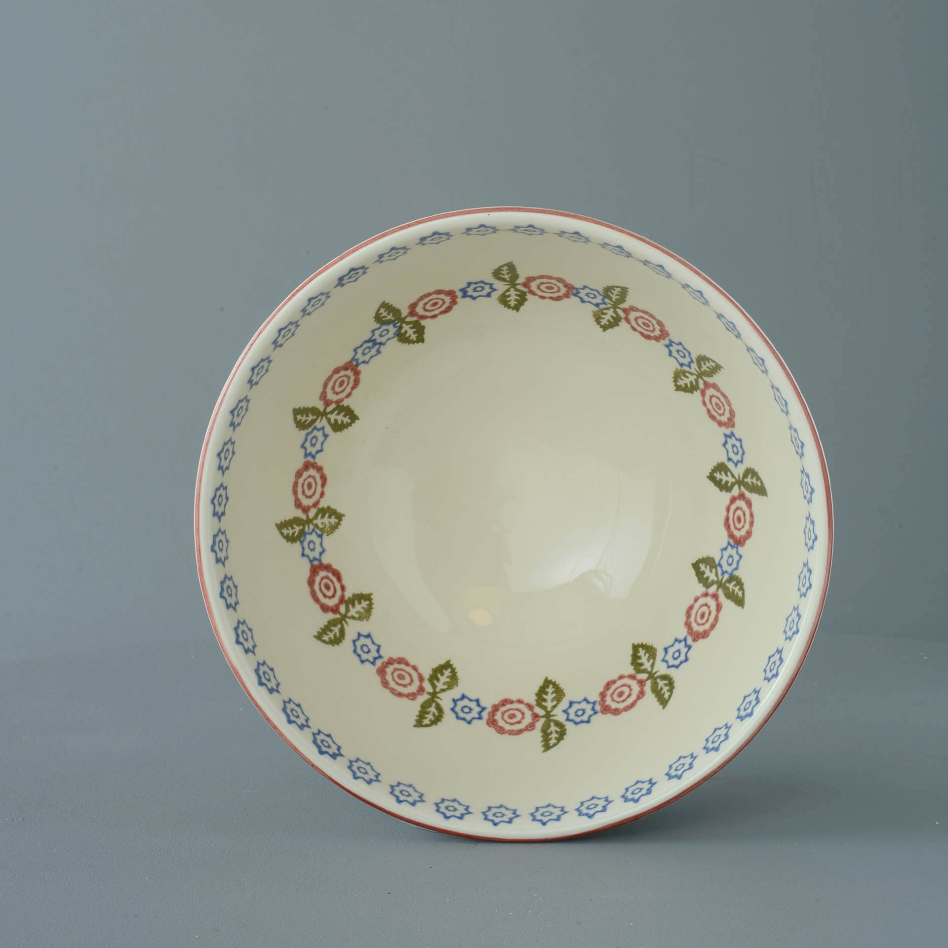 Victorian Floral Bowl - Serving