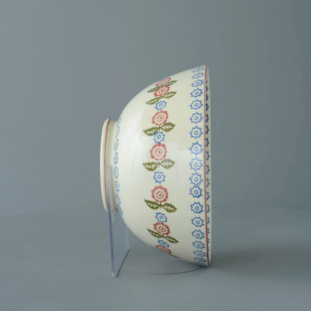 Victorian Floral Bowl - Serving