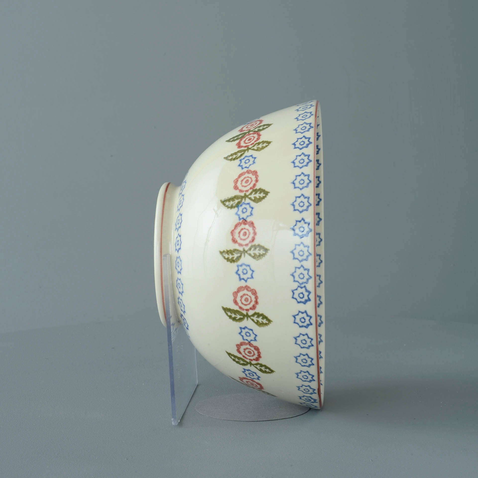 Victorian Floral Bowl - Serving