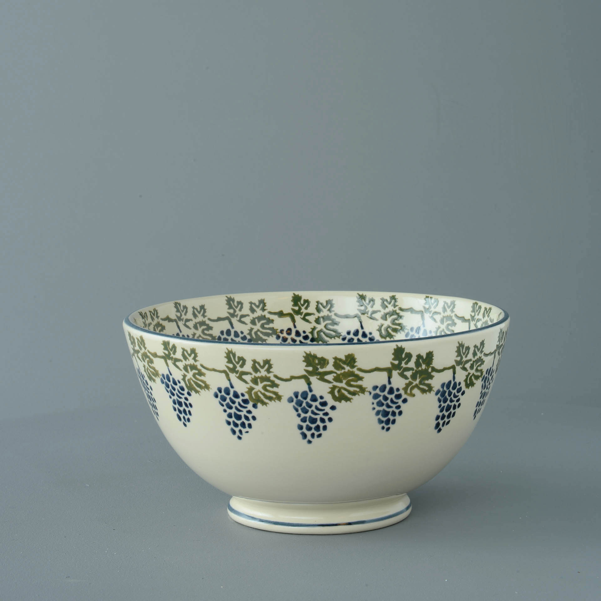 Grapes And Vine Bowl - Serving