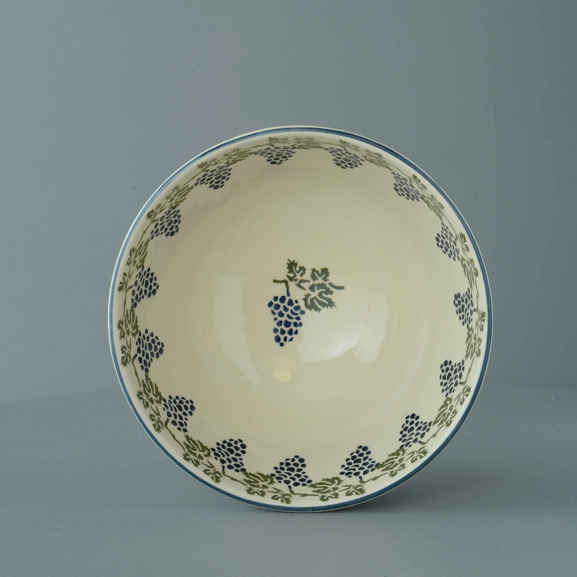 Grapes And Vine Bowl - Serving