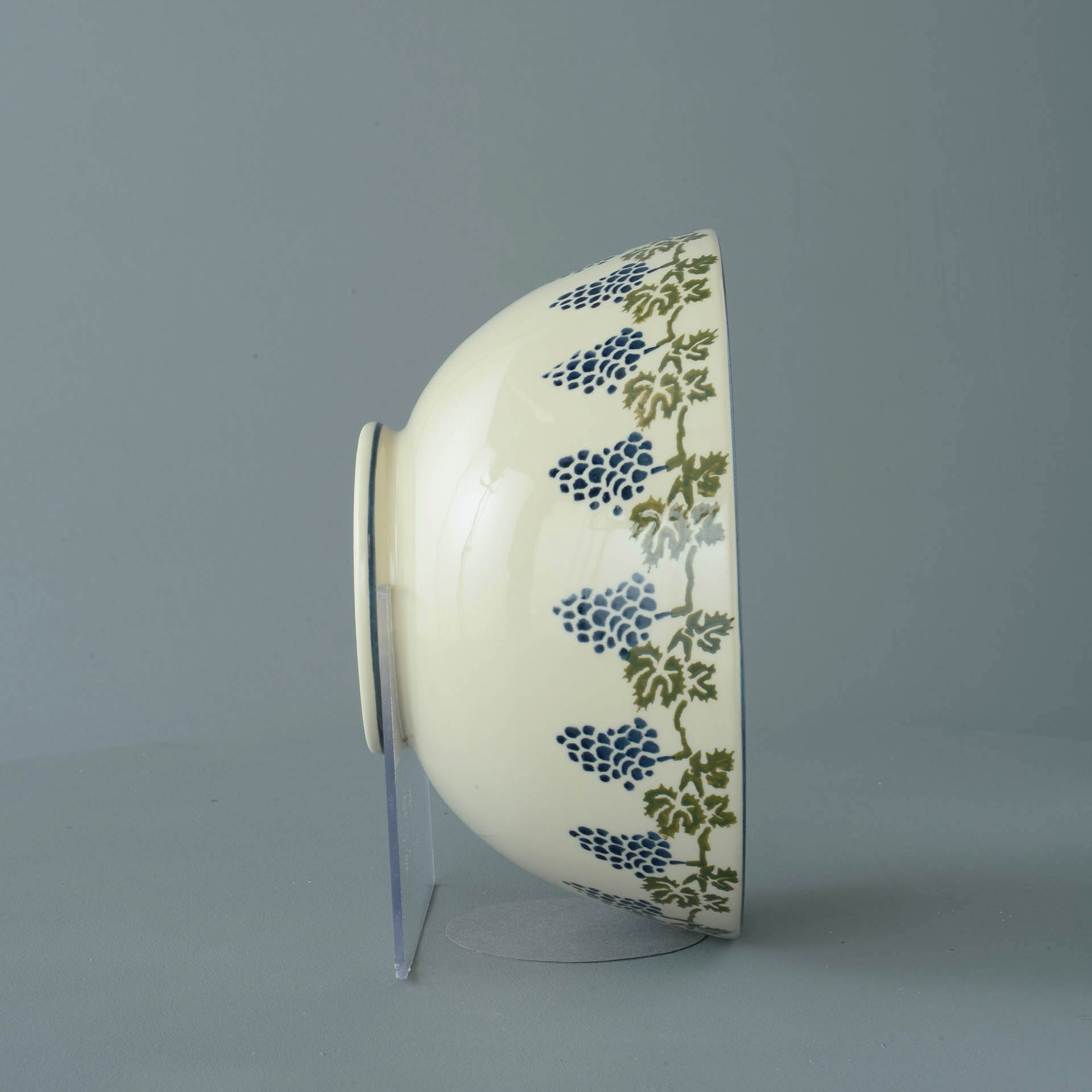 Grapes And Vine Bowl - Serving