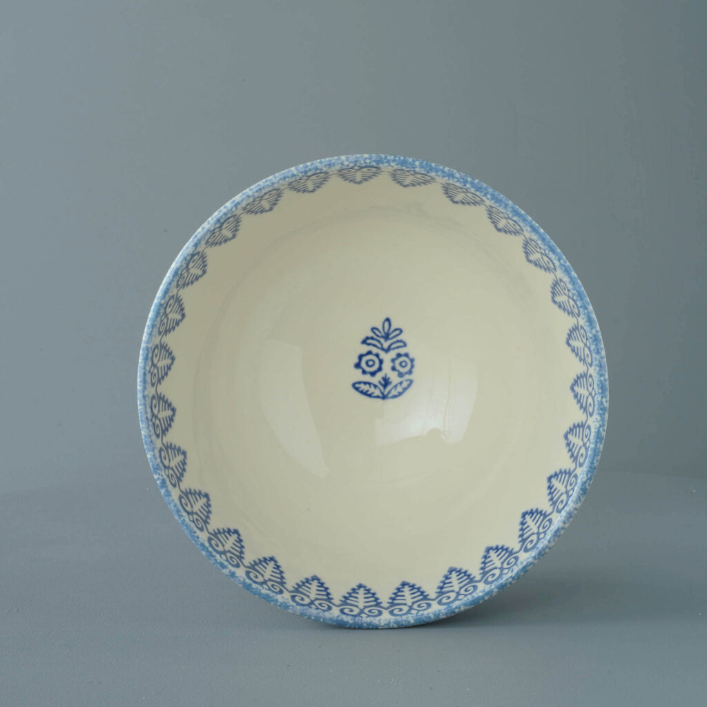 Lacey Blue Bowl - Serving