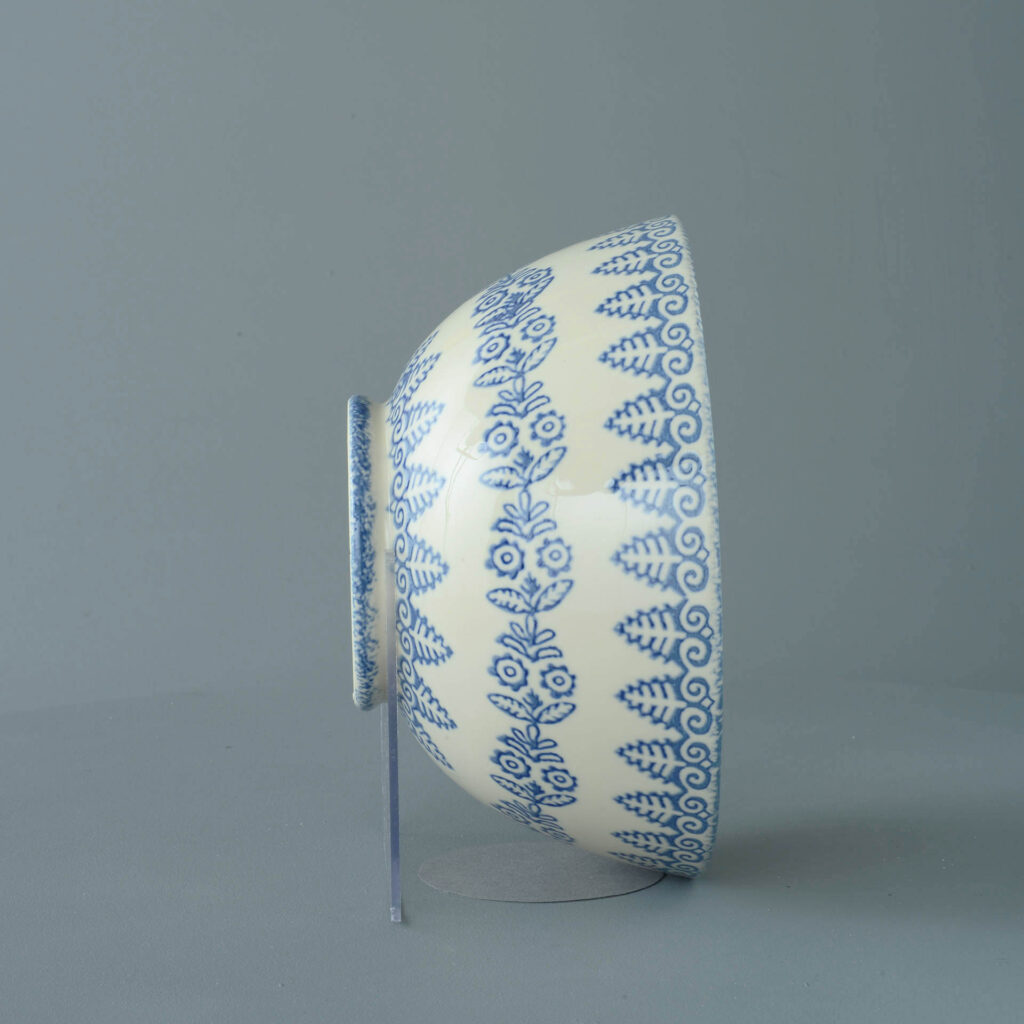 Lacey Blue Bowl - Serving