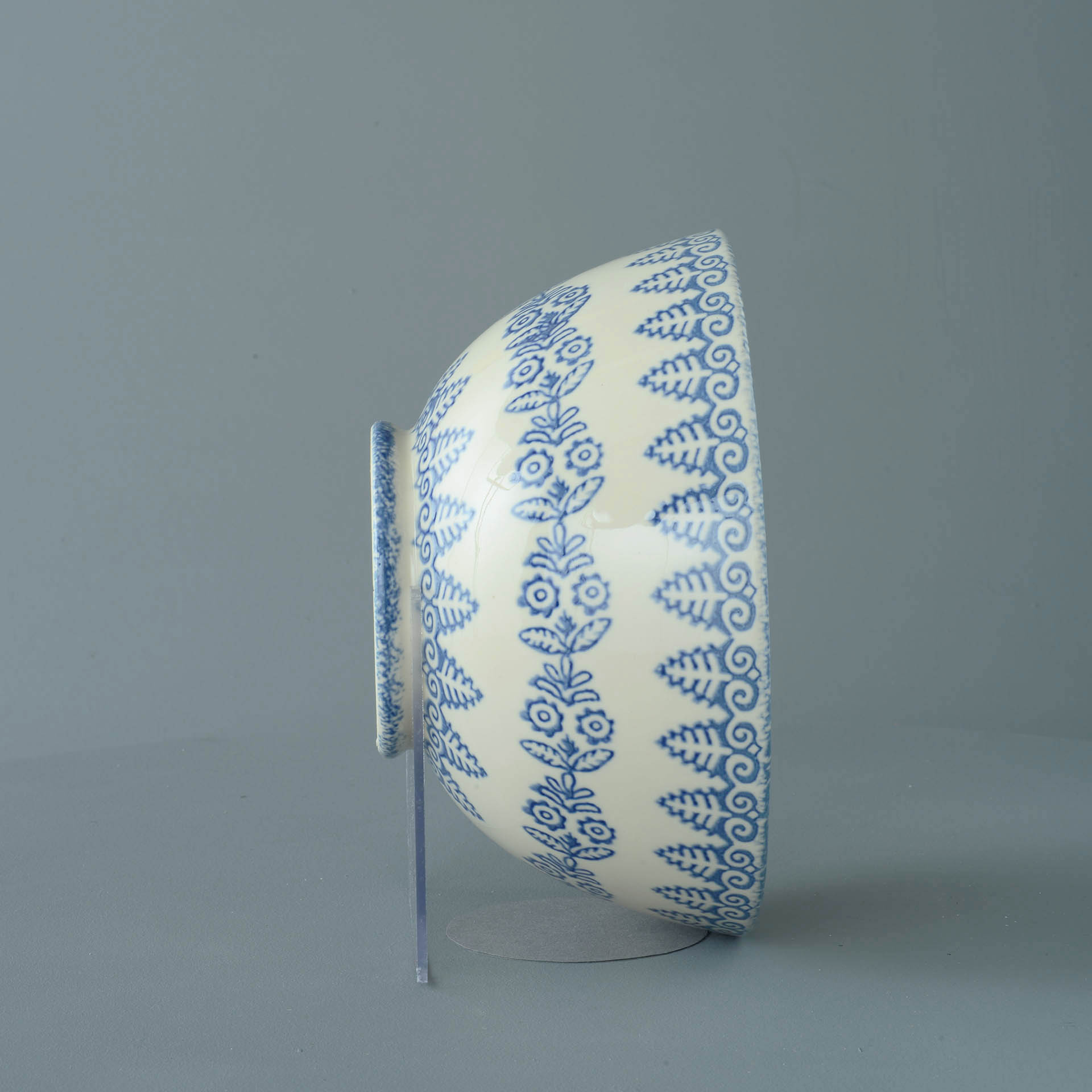 Lacey Blue Bowl - Serving