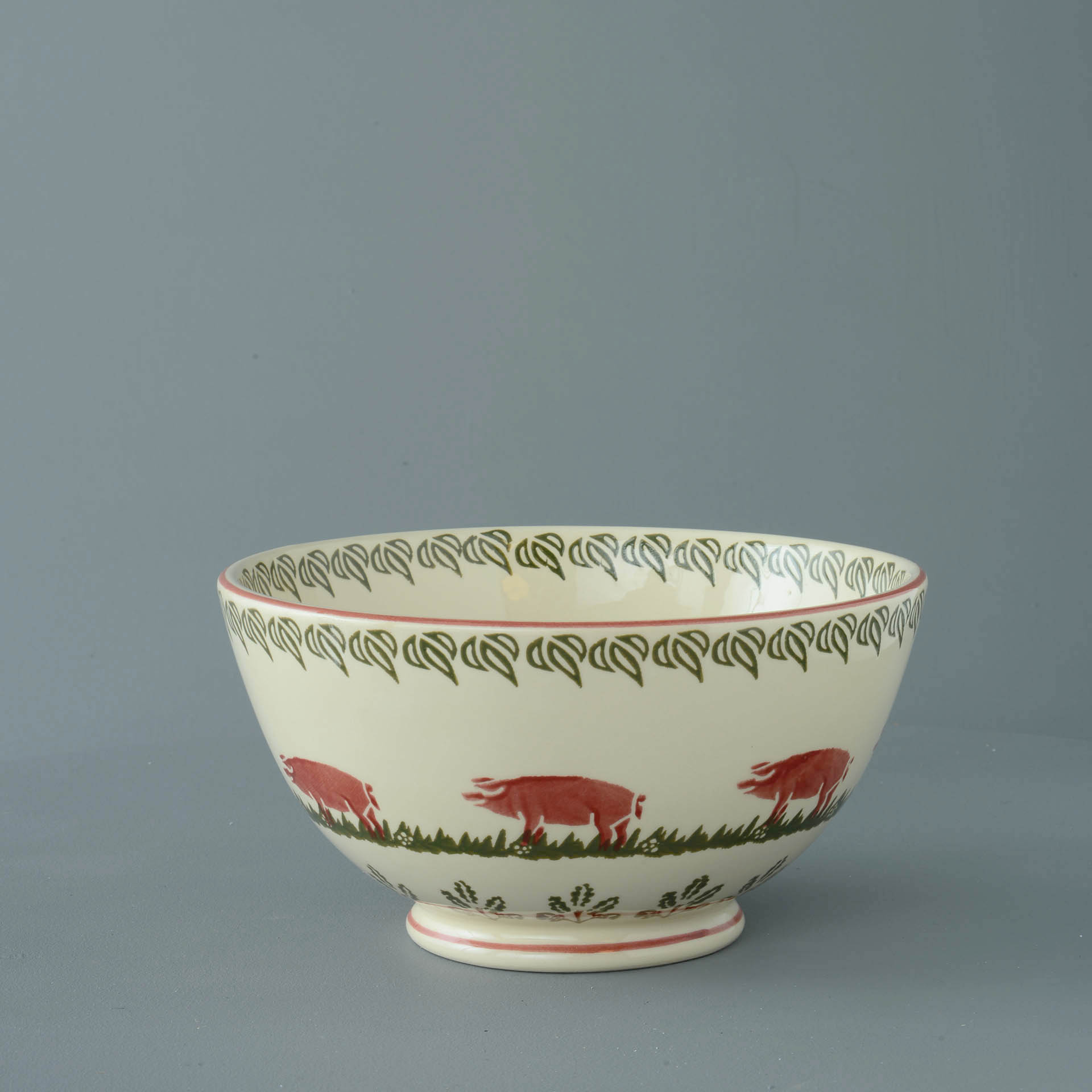 Pink Pig Bowl - Serving