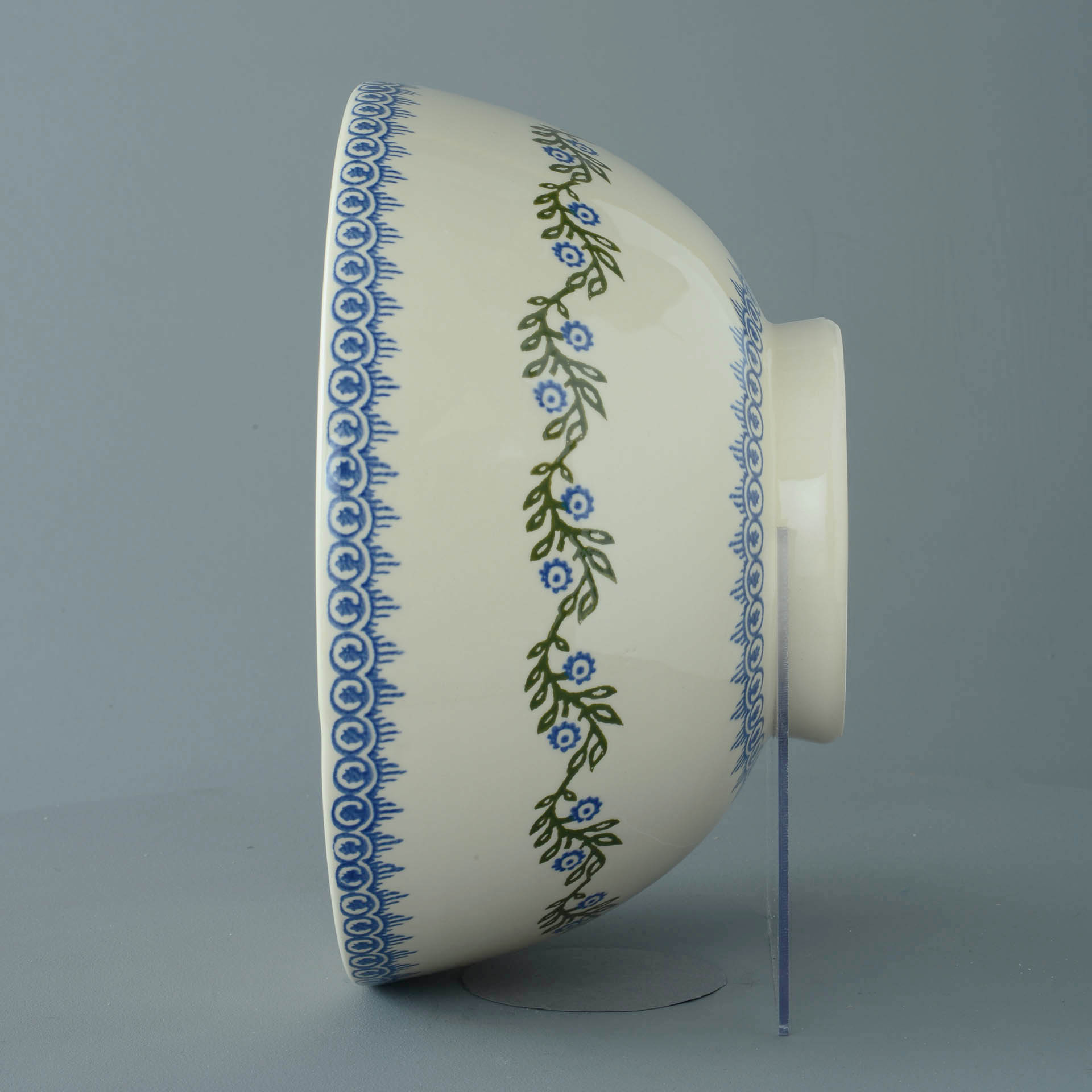 Floral Garland Bowl - Salad