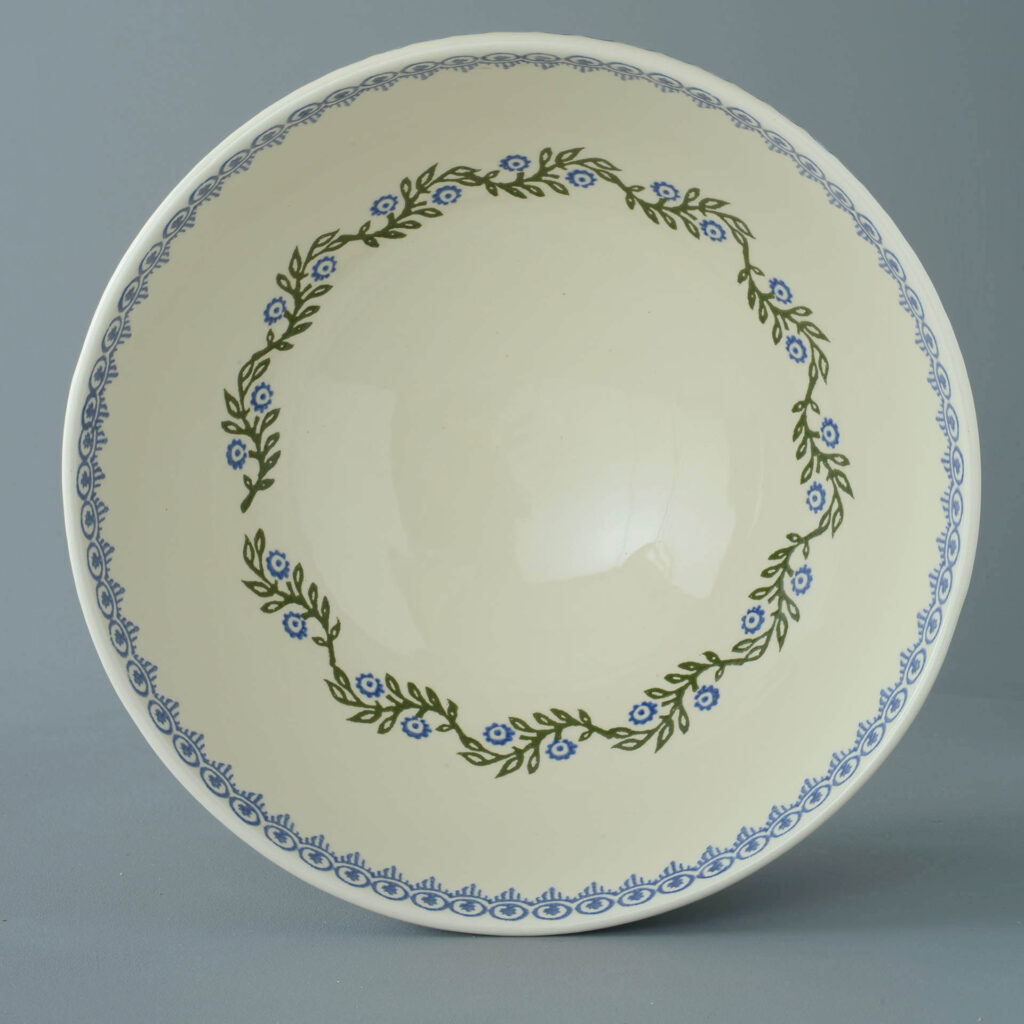 Floral Garland Bowl - Salad