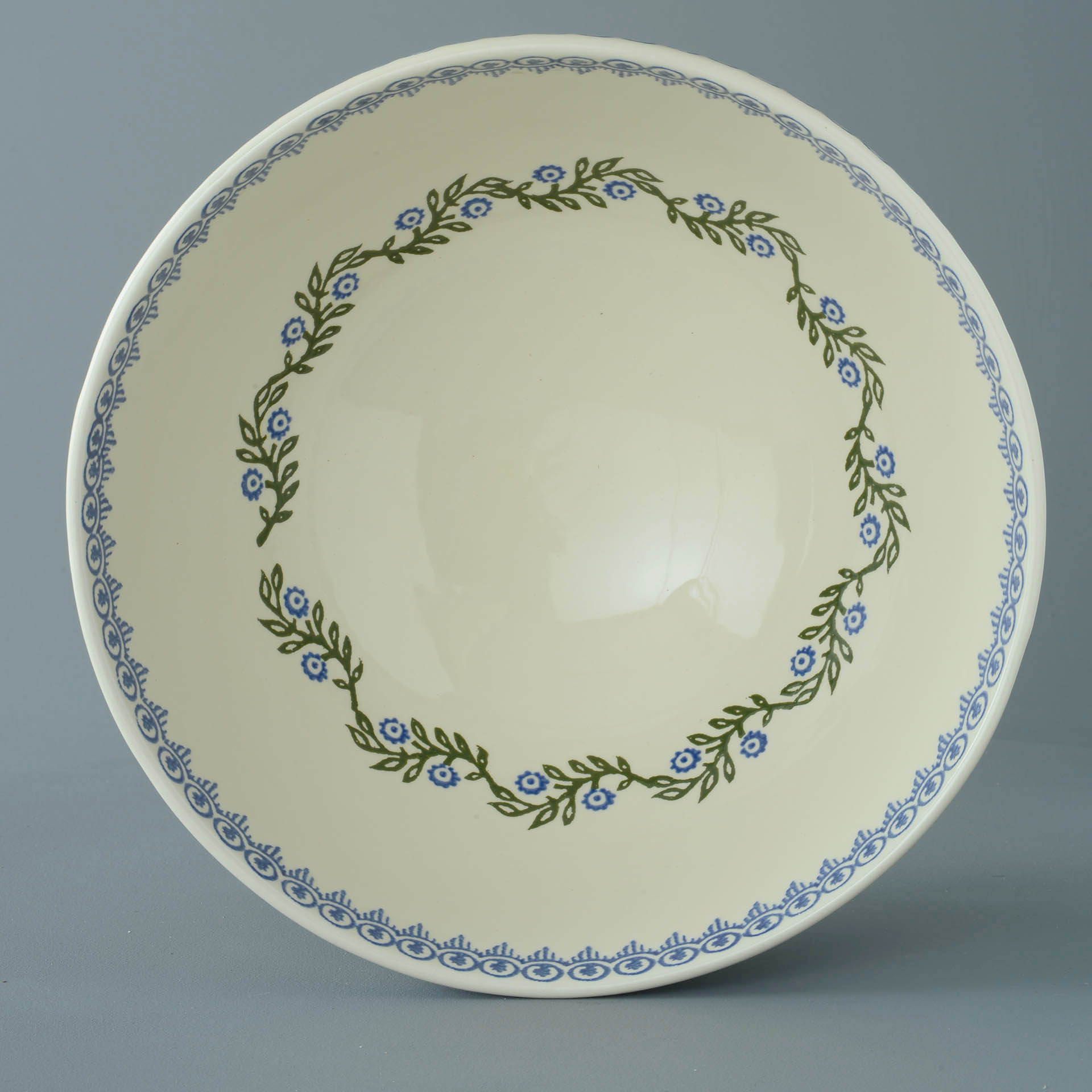 Floral Garland Bowl - Salad
