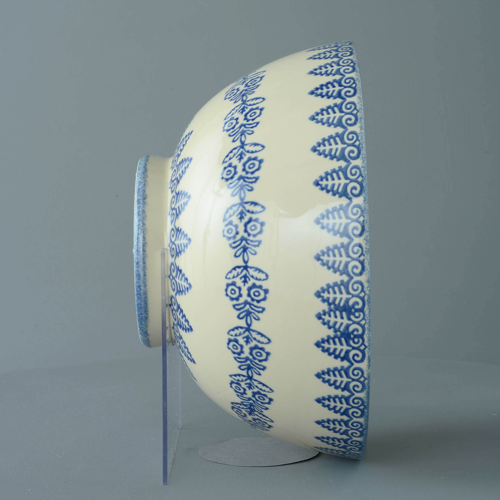 Lacey Blue Bowl - Salad