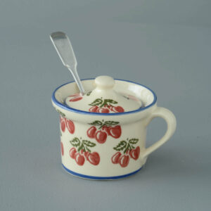 Cherry Mustard Pot