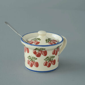Cherry Mustard Pot