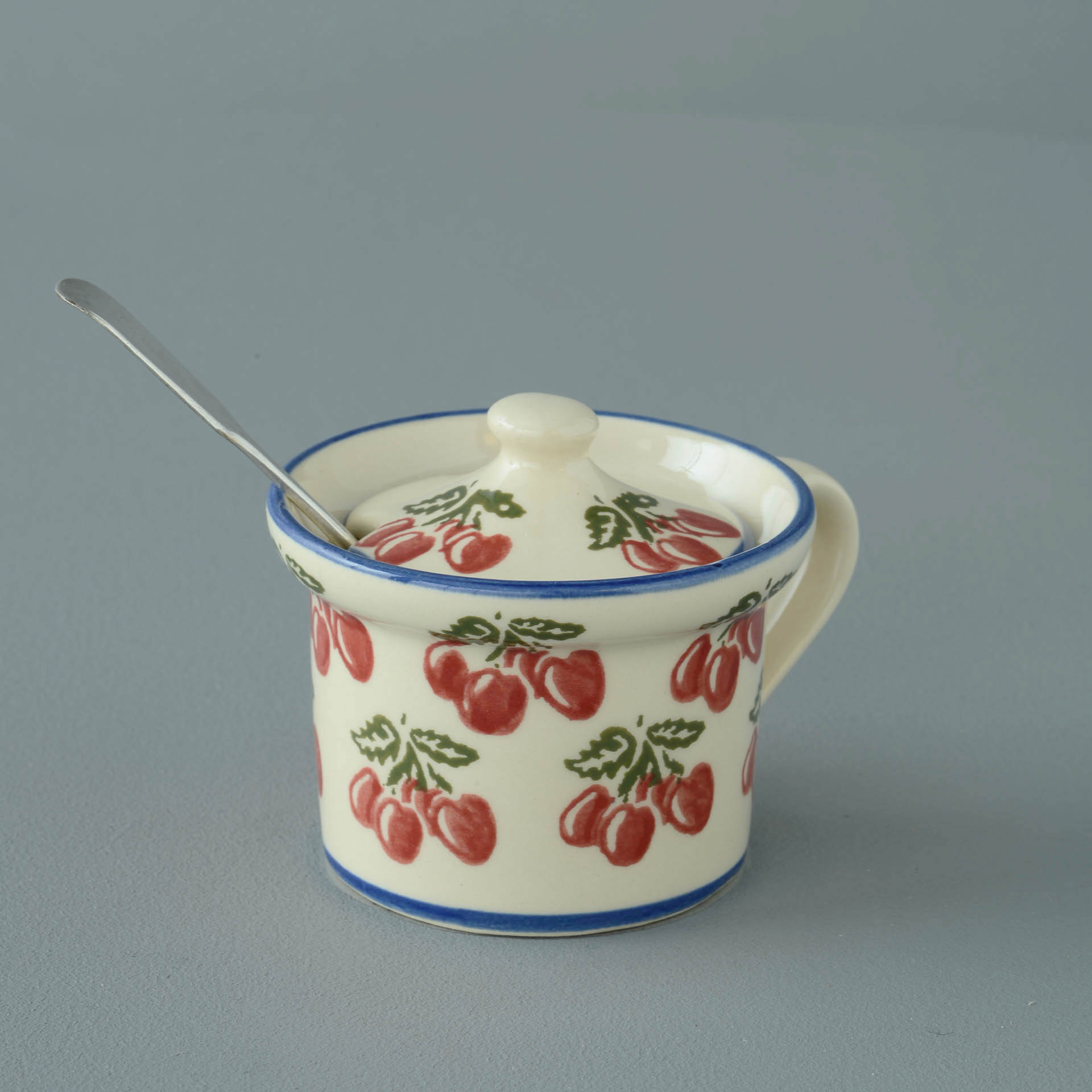 Cherry Mustard Pot