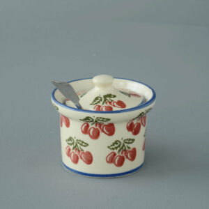 Cherry Mustard Pot
