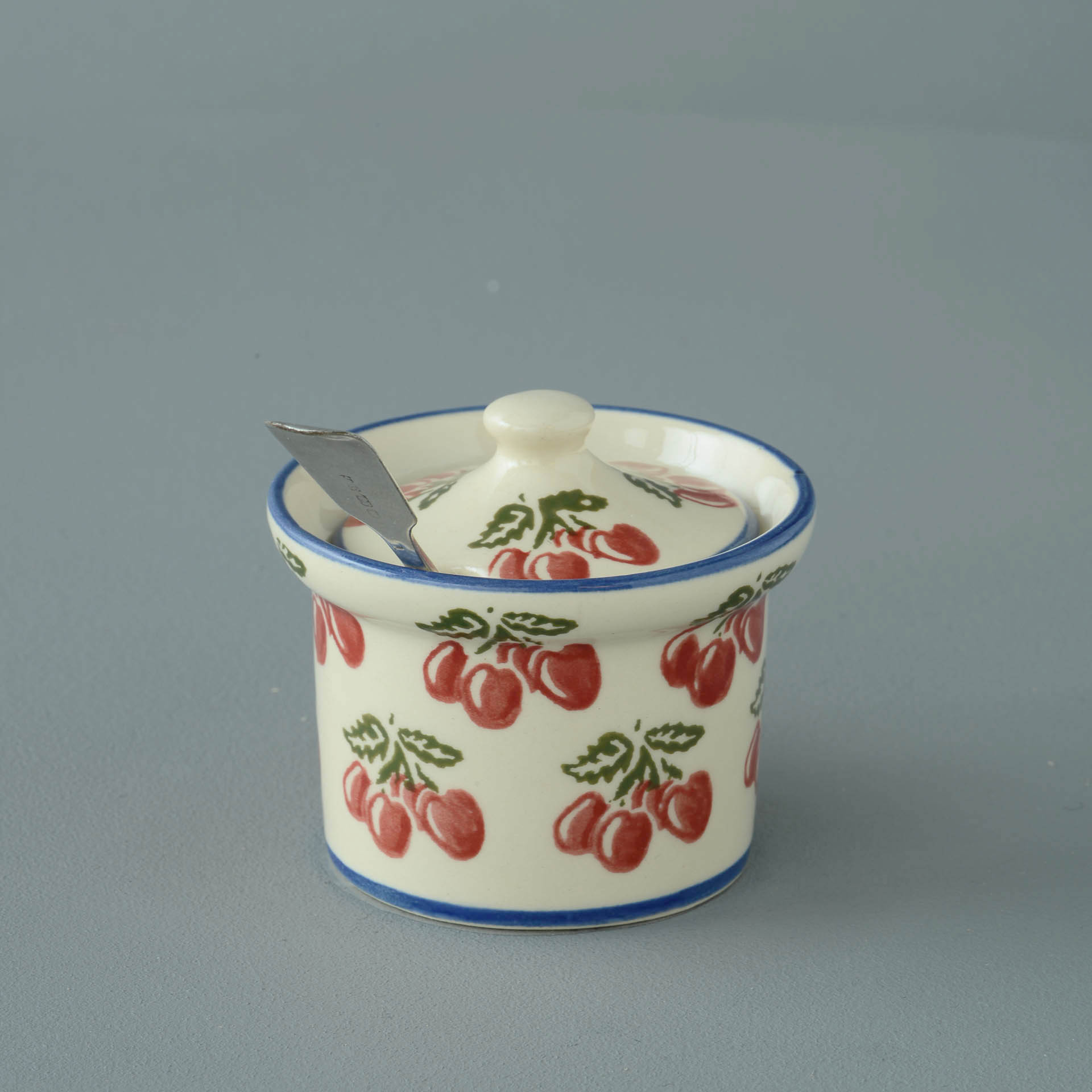 Cherry Mustard Pot