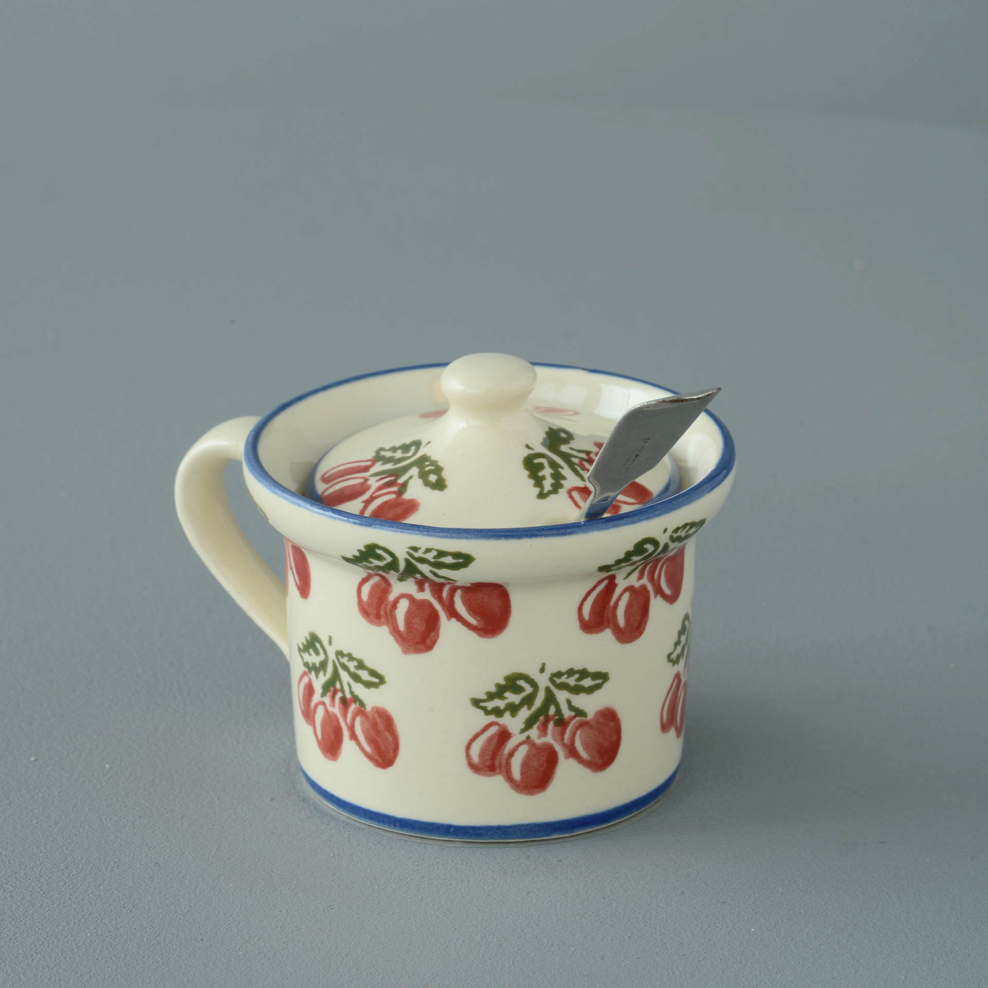 Cherry Mustard Pot