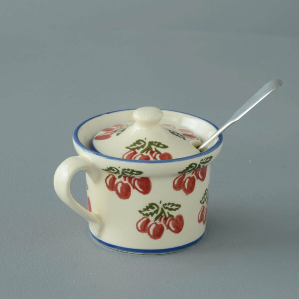 Cherry Mustard Pot