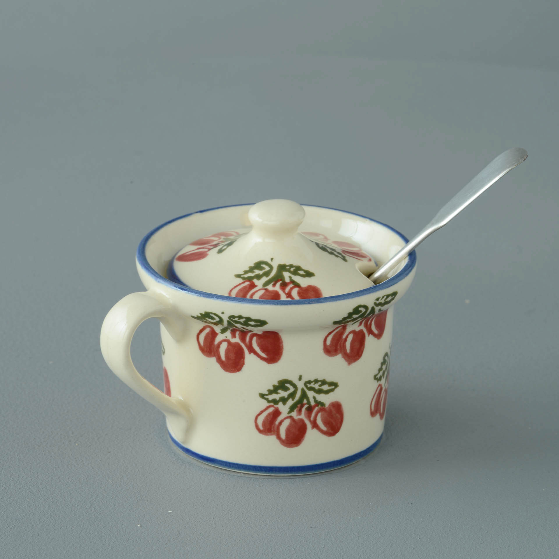 Cherry Mustard Pot