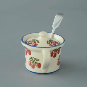 Cherry Mustard Pot