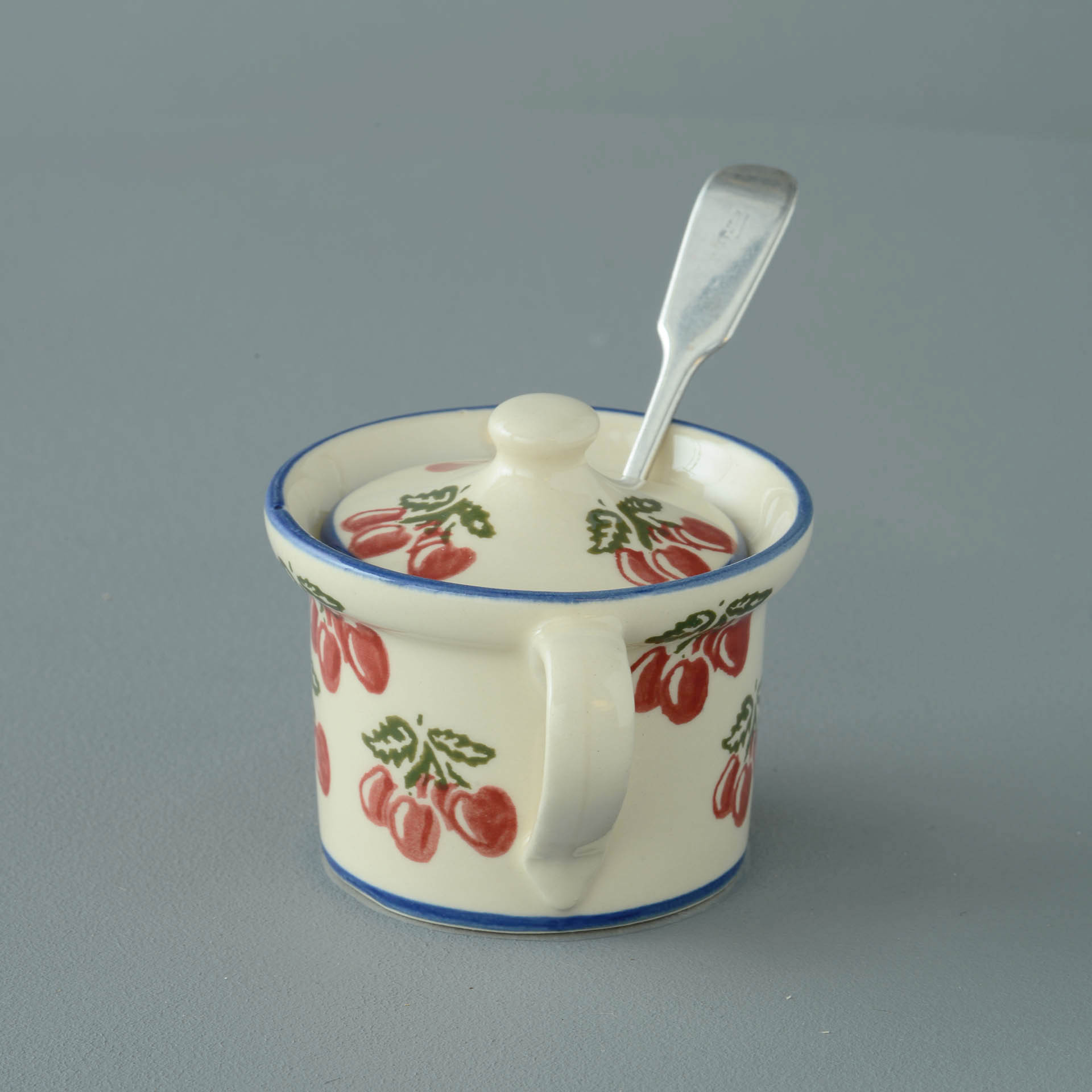 Cherry Mustard Pot