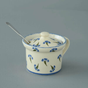 Cornflower Mustard Pot