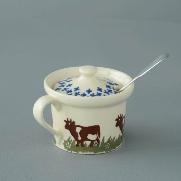 Cow Mustard Pot