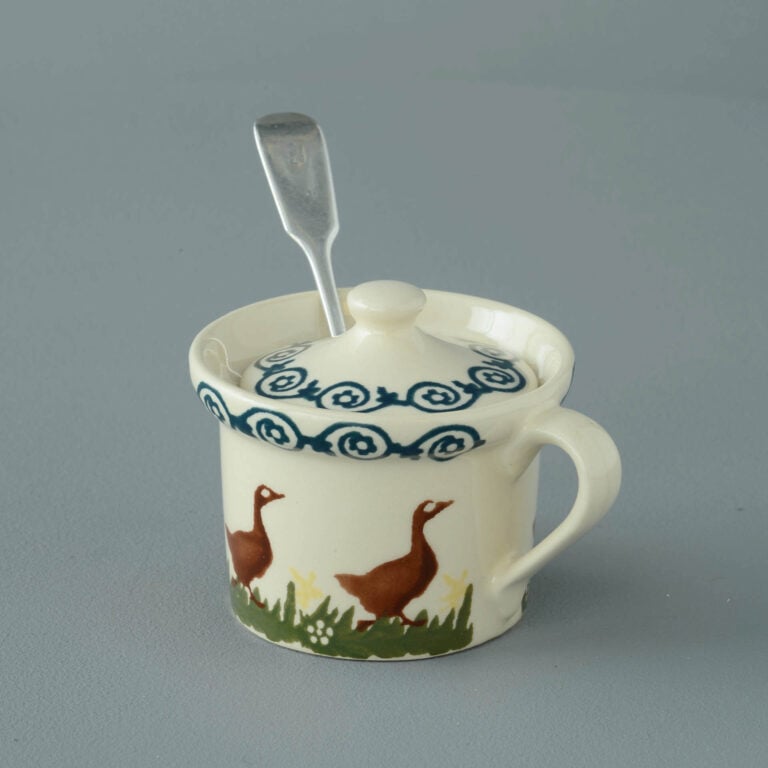 Duck Mustard Pot