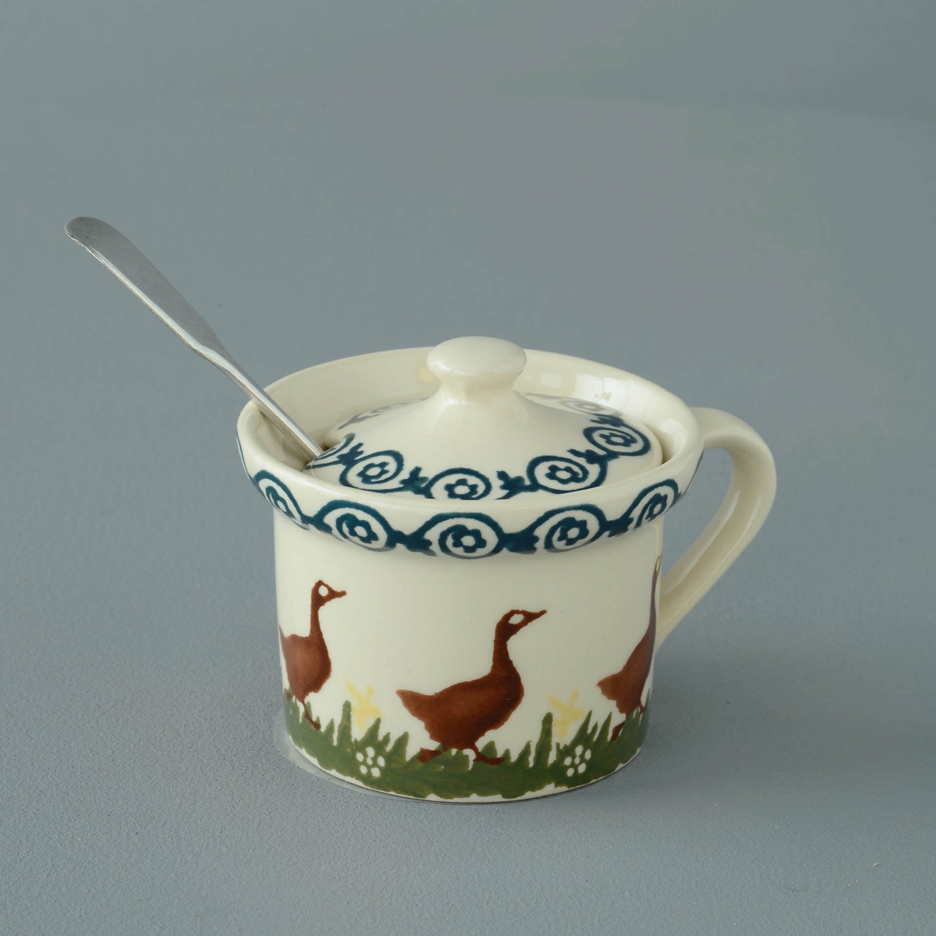 Duck Mustard Pot