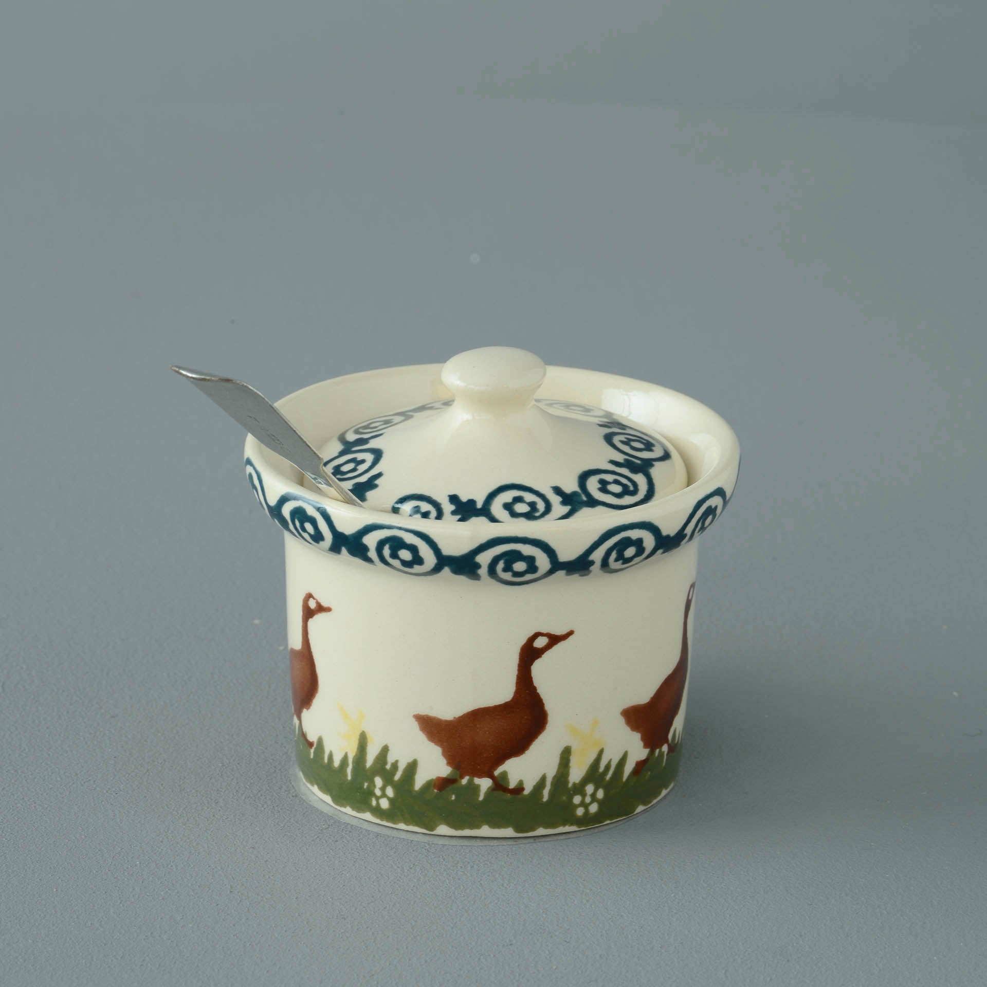 Duck Mustard Pot