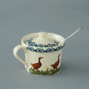 Duck Mustard Pot