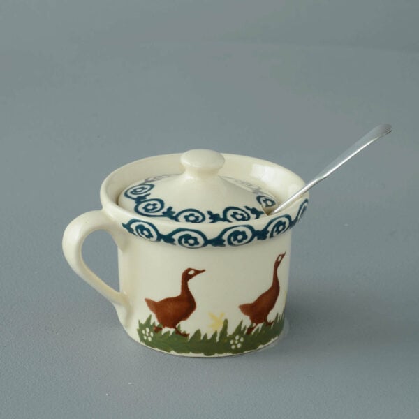 Duck Mustard Pot