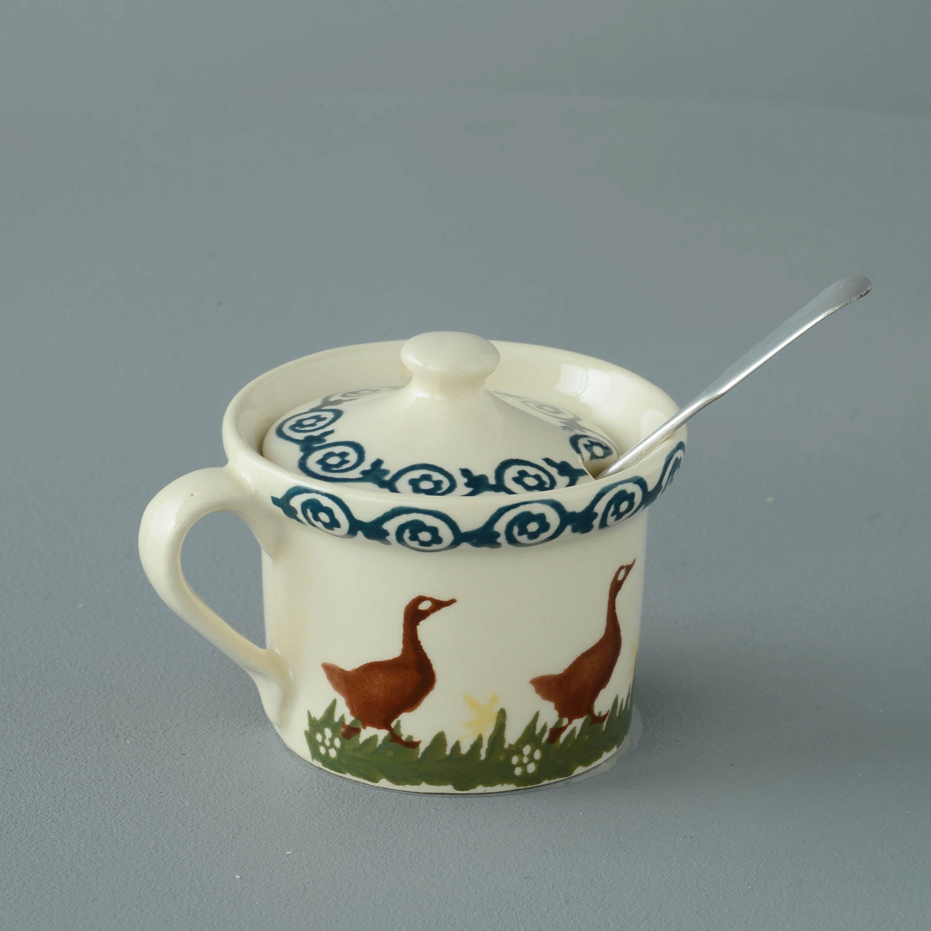 Duck Mustard Pot