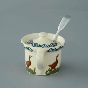 Duck Mustard Pot