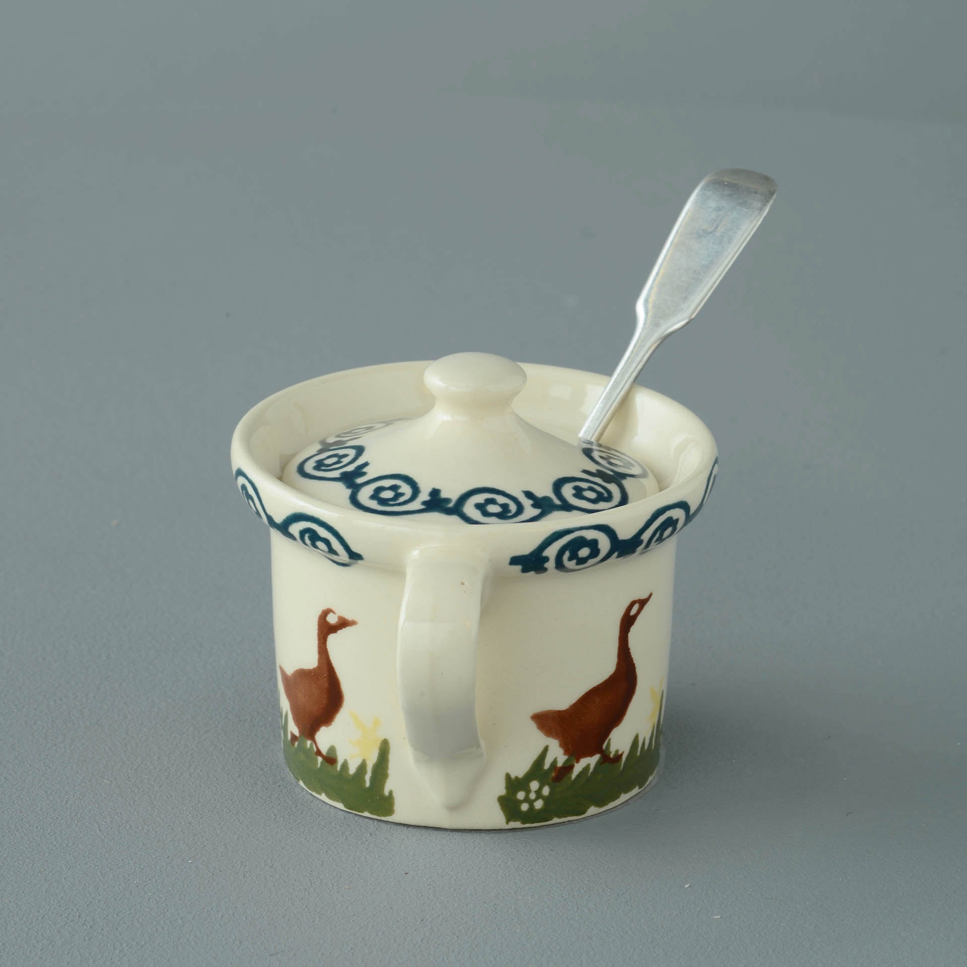 Duck Mustard Pot