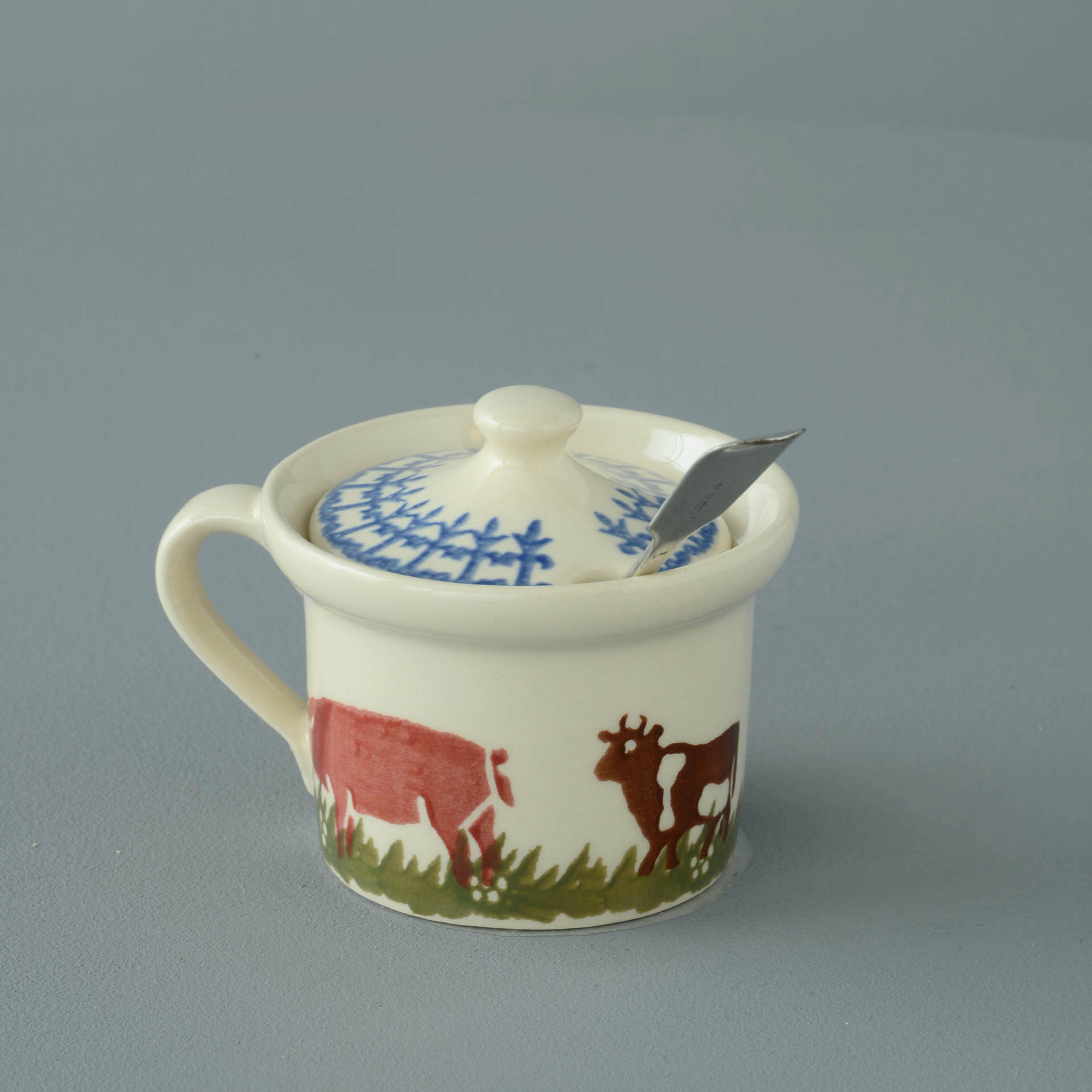 Farm Animal Mustard Pot