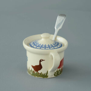 Farm Animal Mustard Pot