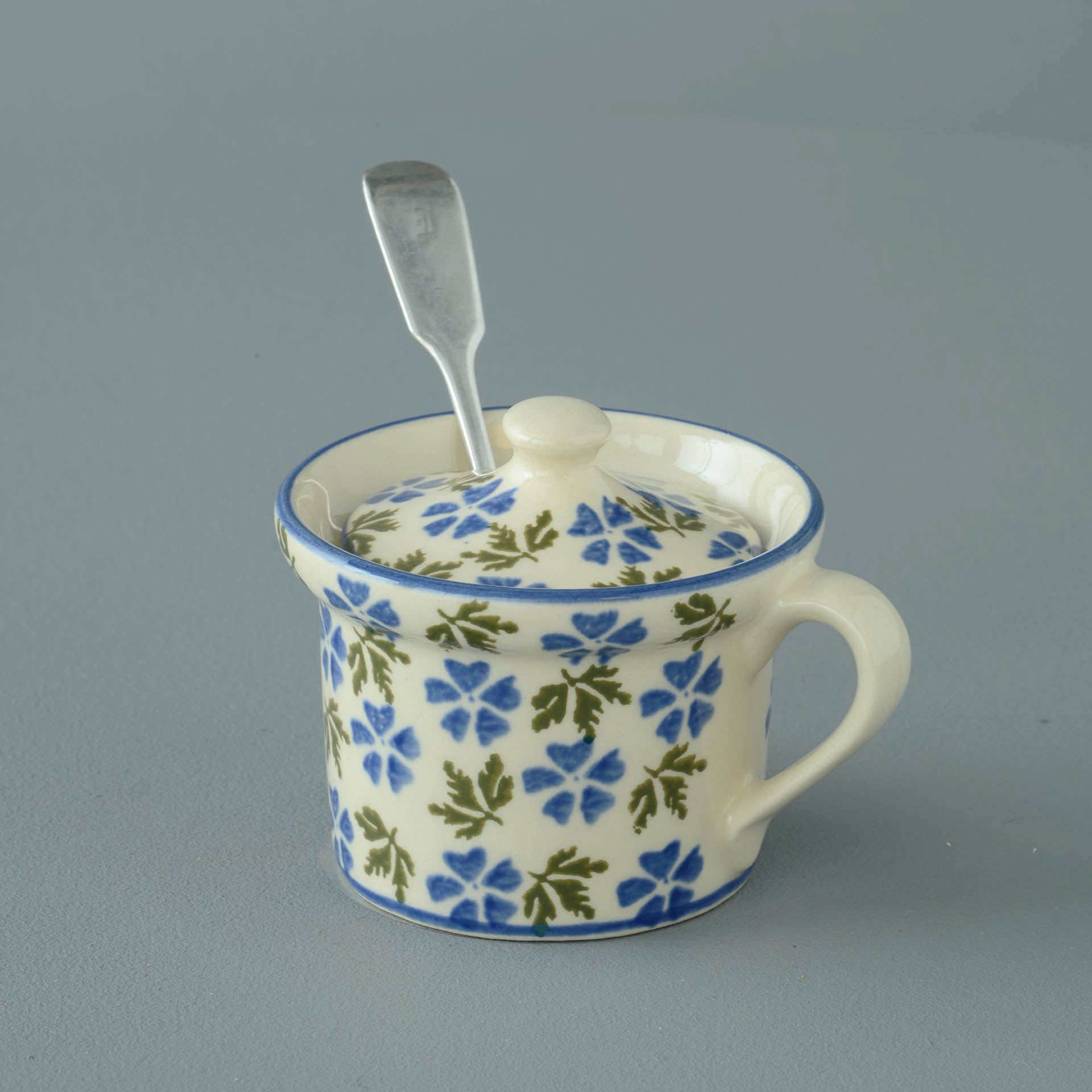 Geranium Mustard Pot