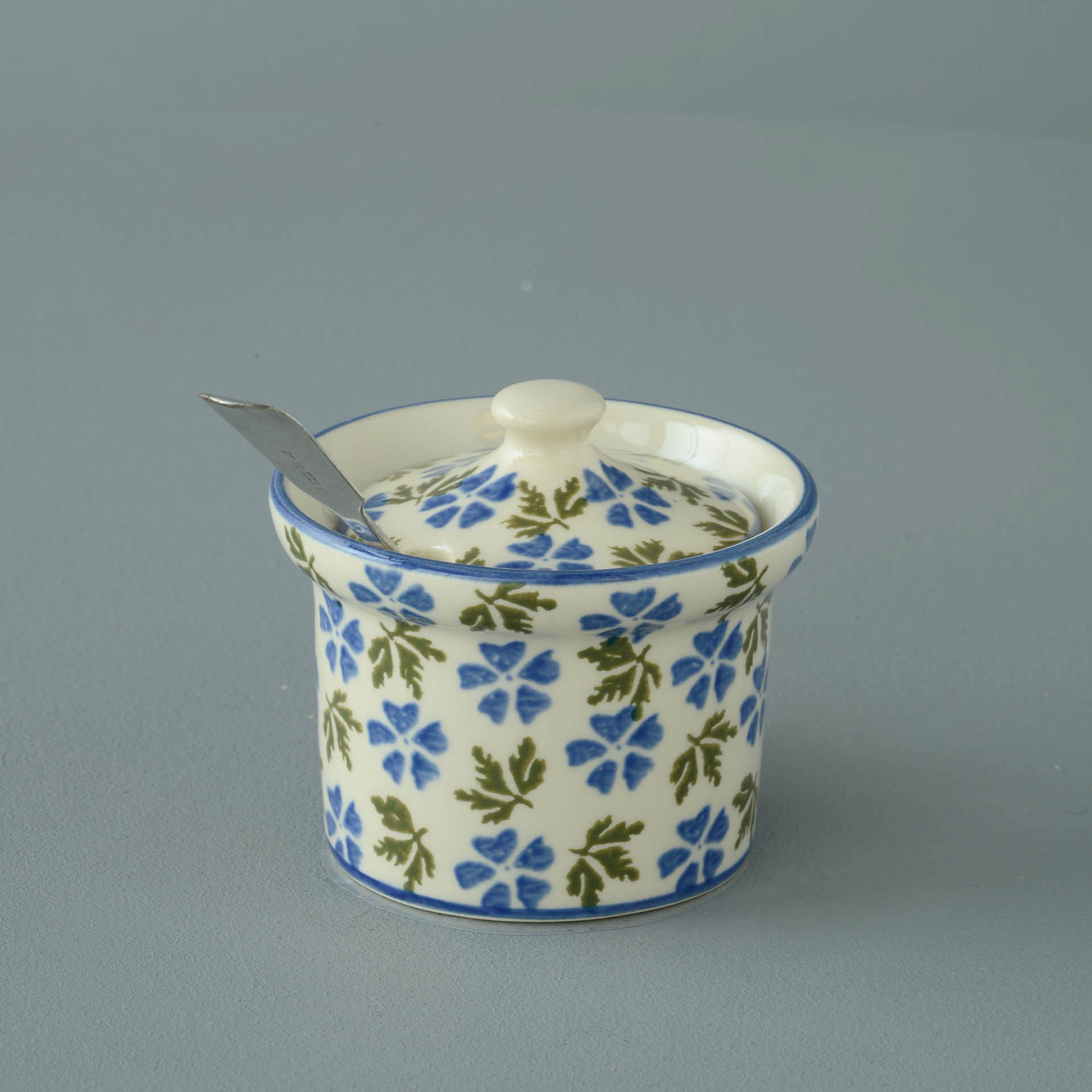 Geranium Mustard Pot