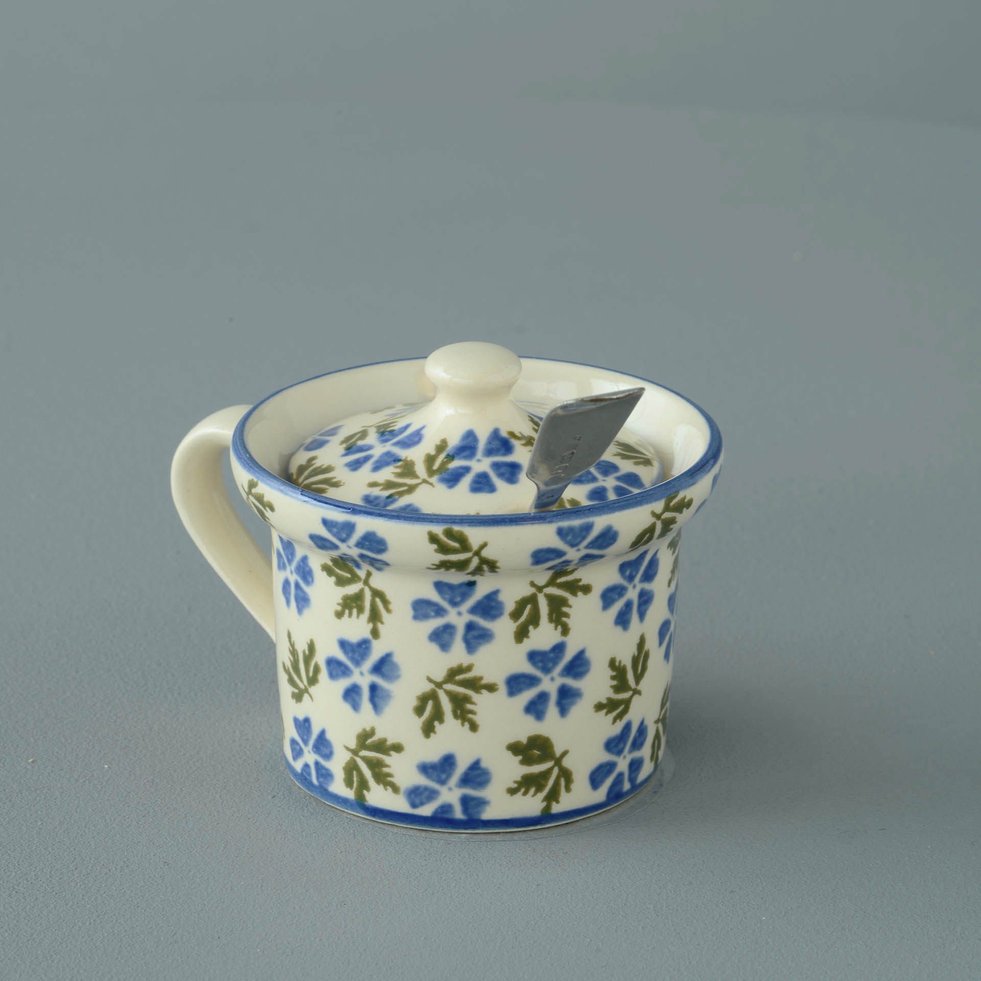 Geranium Mustard Pot