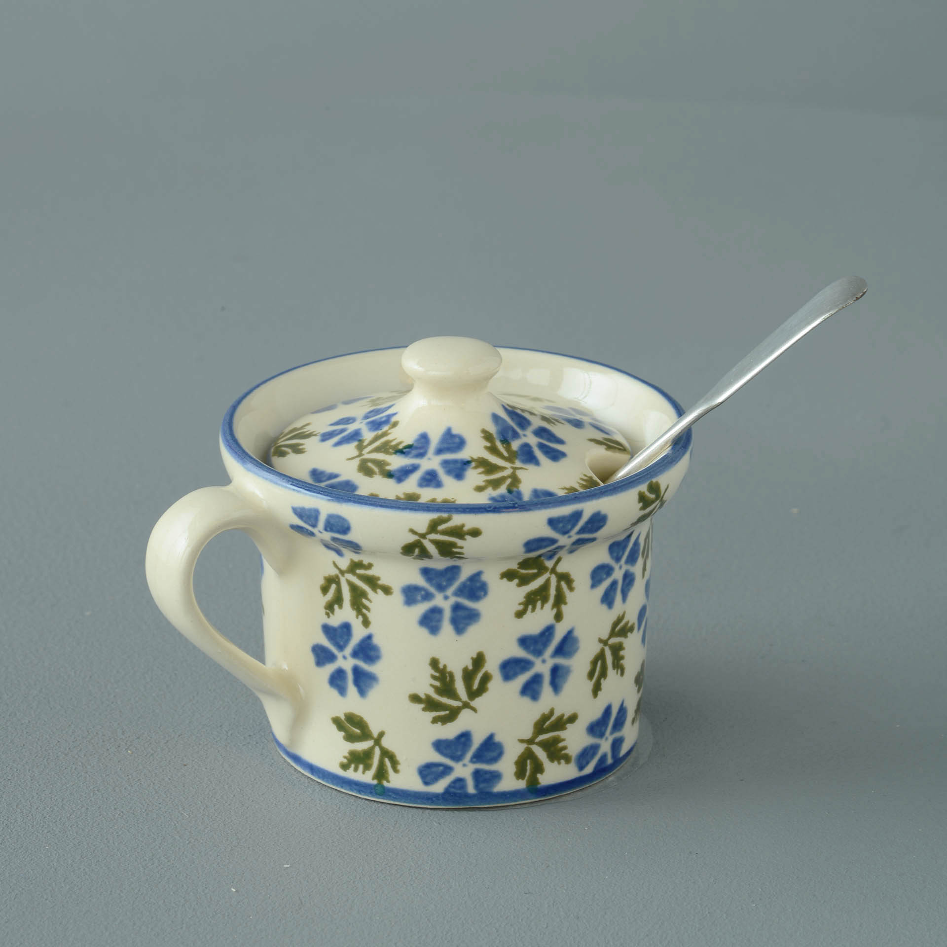 Geranium Mustard Pot