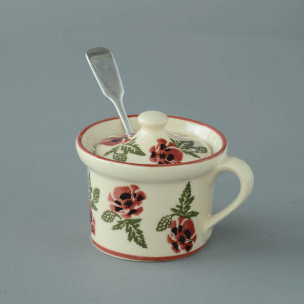 Poppy Mustard Pot