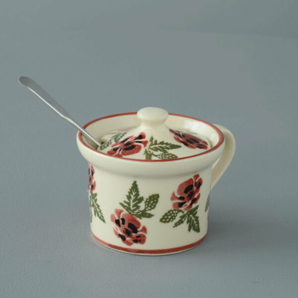 Poppy Mustard Pot