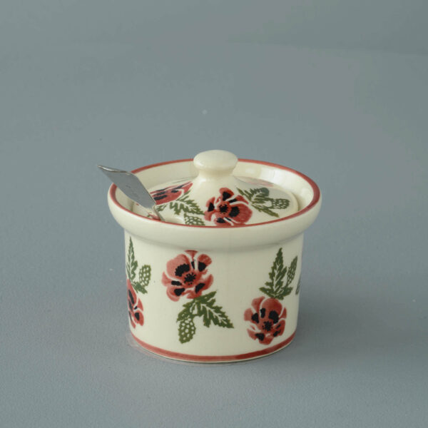 Poppy Mustard Pot