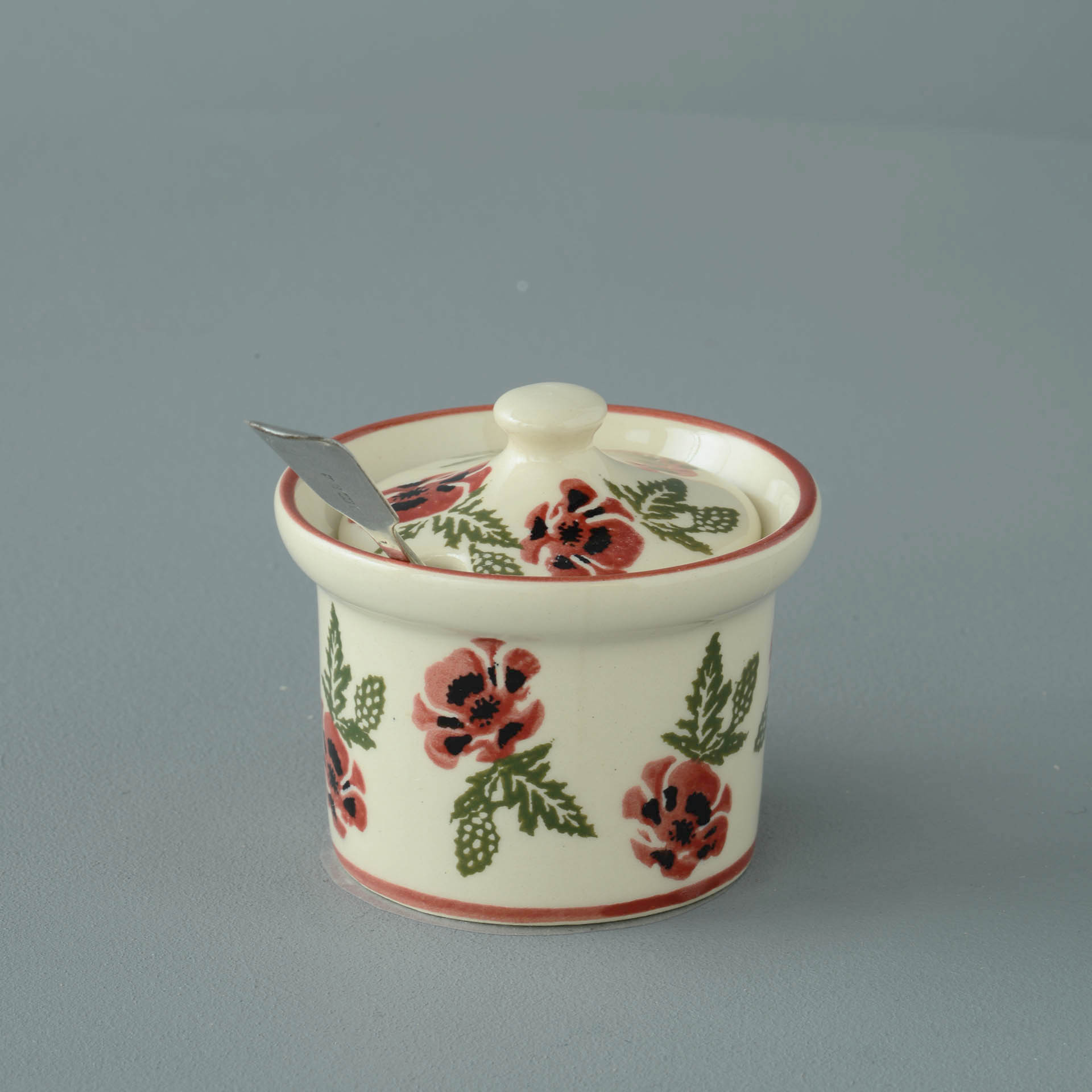 Poppy Mustard Pot