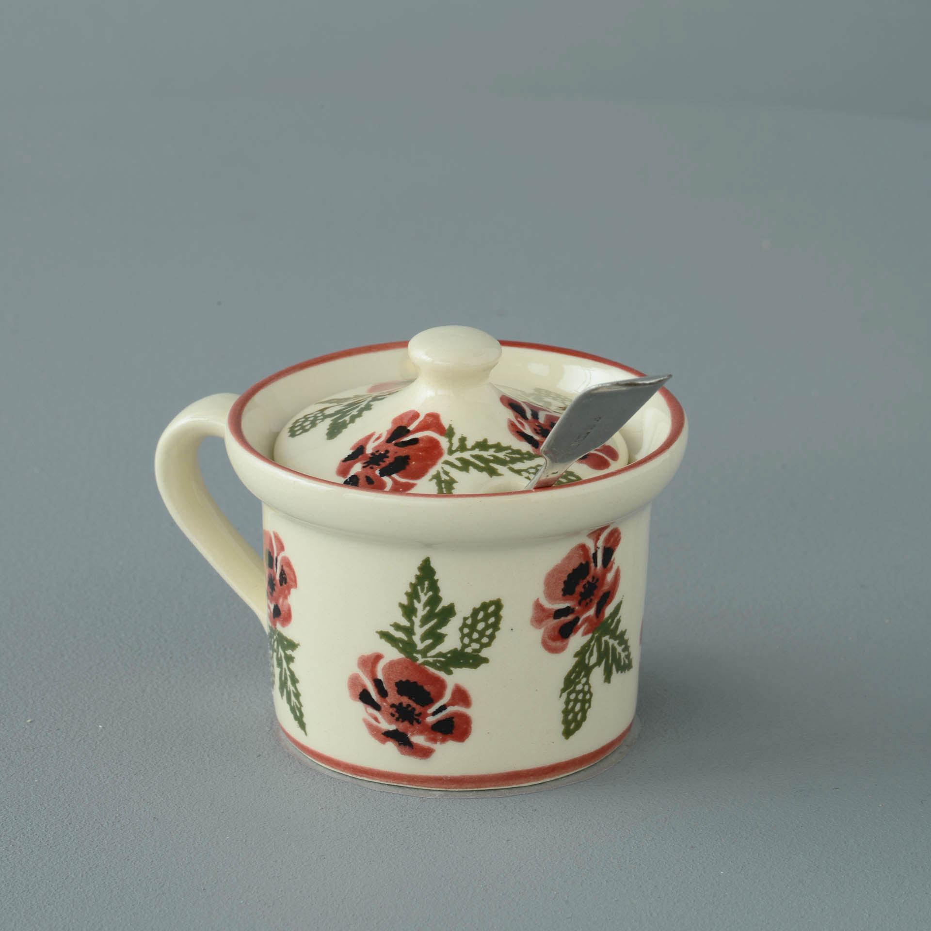 Poppy Mustard Pot