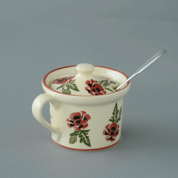 Poppy Mustard Pot